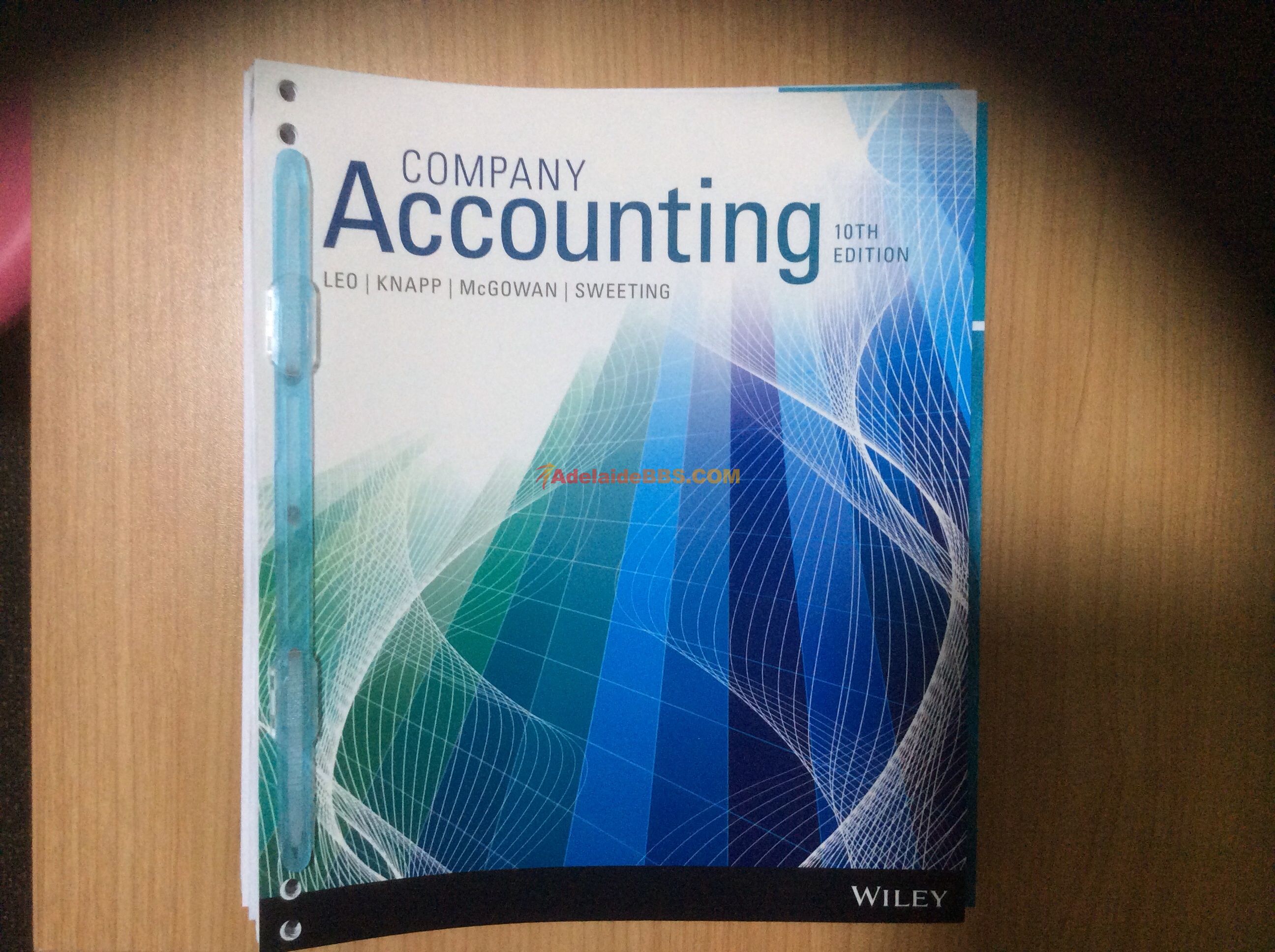 Advanced accounting textbook