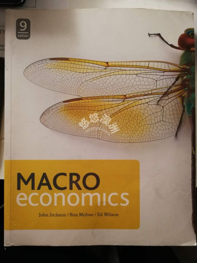 Macro economics textbook $60