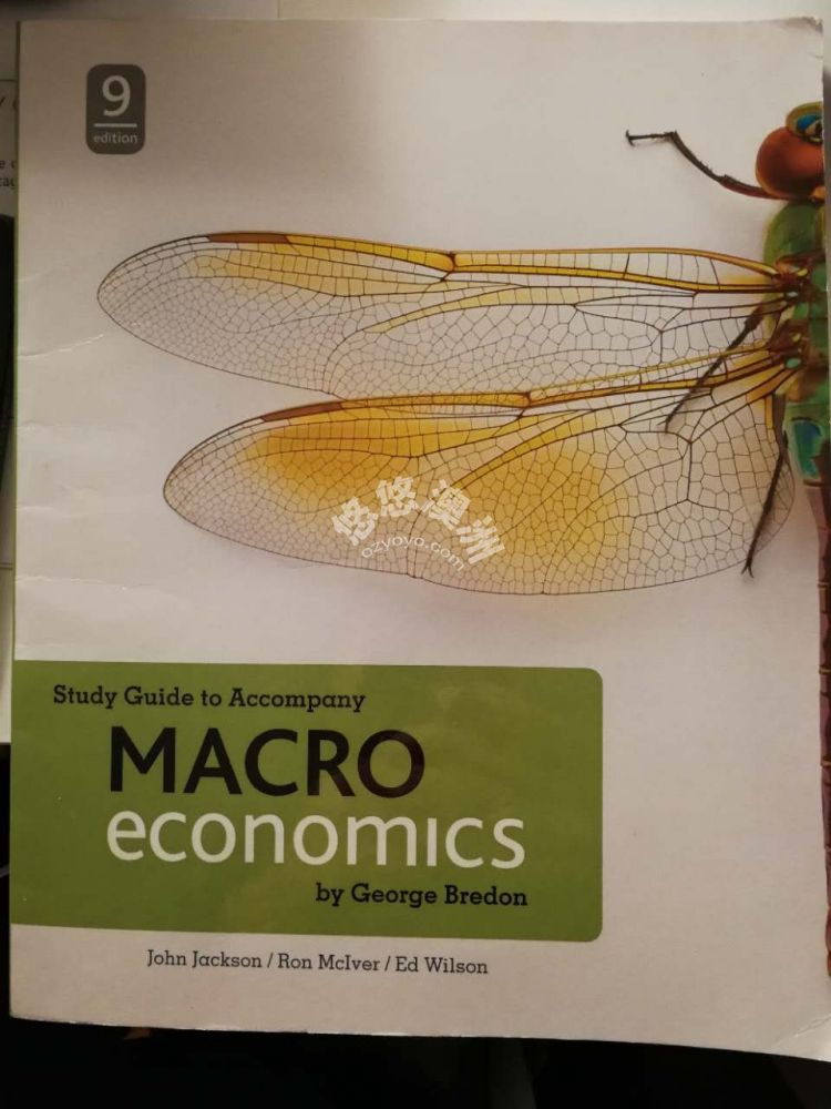 Macro economics study guide $20