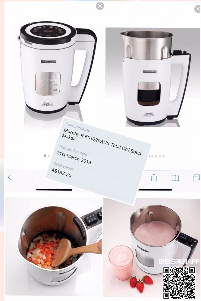 Morphy Richards ���������ˣ�ե֭һ��������Զ���ϴ���ܣ��ڰ���ǰ����ԭ��183.2�����ּ�100����